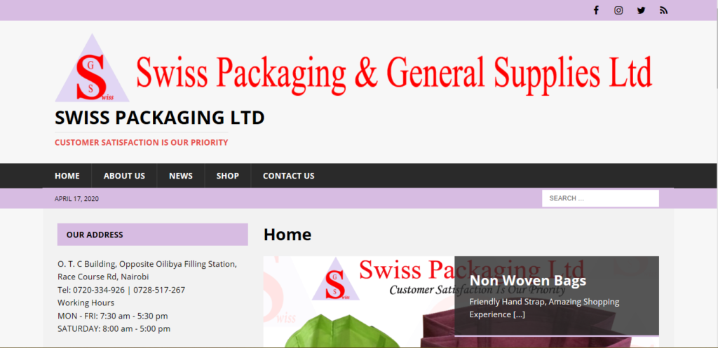 Swiss Packaging Ltd