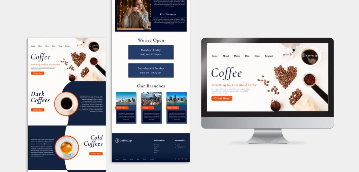 Web design project