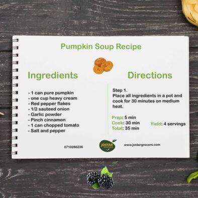 pumpkin soup, gentummarketing, jostar grocers