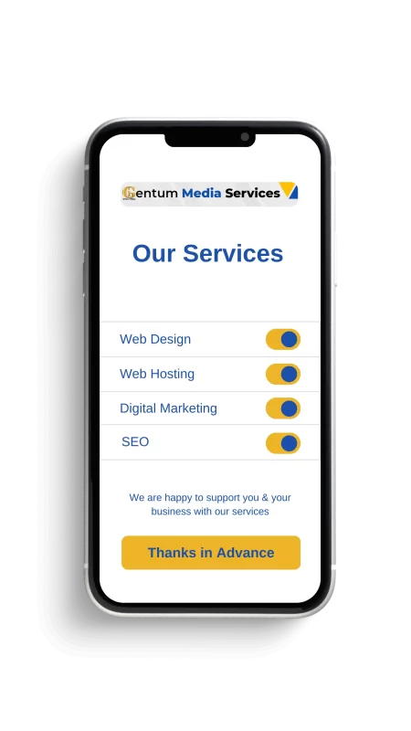 Our Services, Gentum Media Services